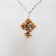 Small Cross - Pualani-Silver Chain - 1